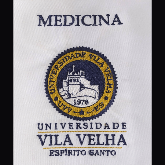 Bordado universitário - Medicina